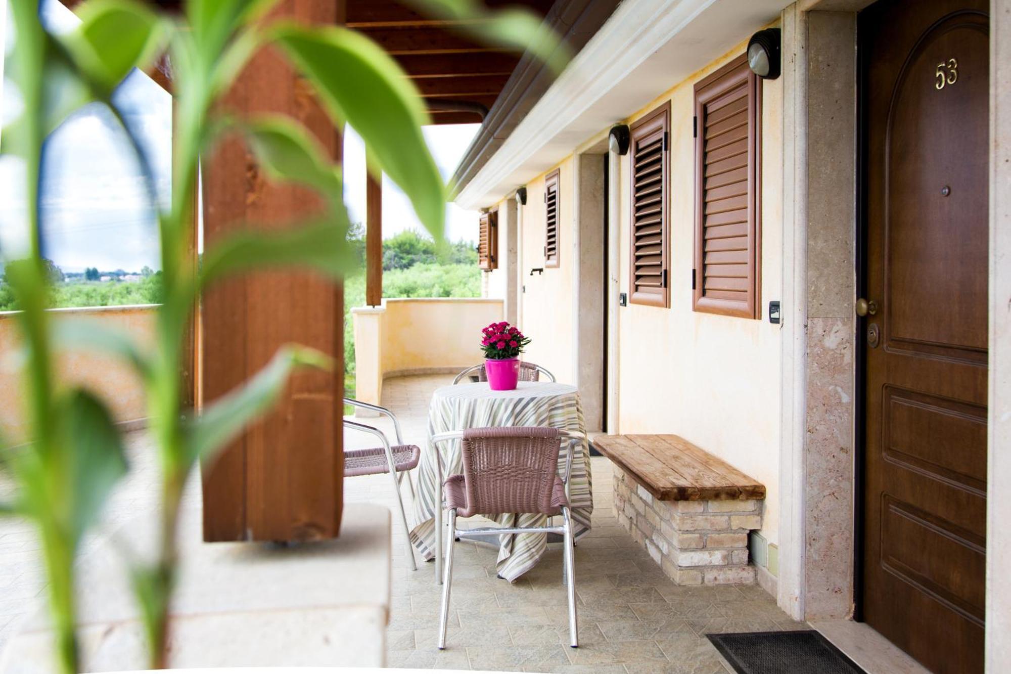 Albergo Il Giardino Foce Varano Buitenkant foto